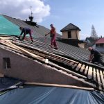 Obecný úrad Korňa - odstánenie havarijného stavu strechy